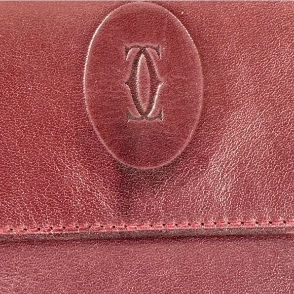 Cartier Trifold Snap Button Wallet with Kiss-Lock - Picture 4 of 16